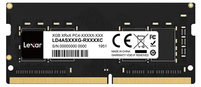 Produktbild von Lexar DDR4 SO-DIMM-RAM 16 GB, 3200 MHz, CL22, 1,2 V, 260-Pin