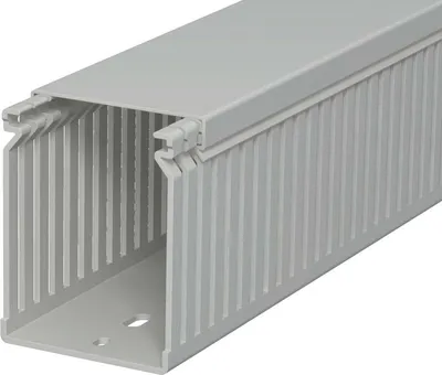 Produktbild von OBO LK4 80060 Verdrahtungskanal ** 80x60x2000 PVC steingrau RAL7030 6178