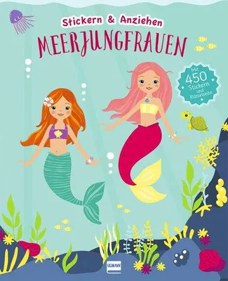 Produktbild von Meerjungfrauen (Anziehpuppen, Anziehpuppen-Sticker)