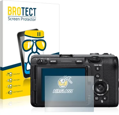 Produktbild von BROTECT Schutzglas für Sony Alpha FX30 Cinema Line Schutzfolie Panzer Folie Glas Display Schutz klar