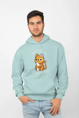 Produktbild von D&B Uni Hoodie EB00032 Antisocial MintGrün-Größe XL