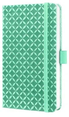 Obrázok produktu pre sigel JN132 sigel notebook Jolie Flair, Imitácia kože, DIN A6, mint