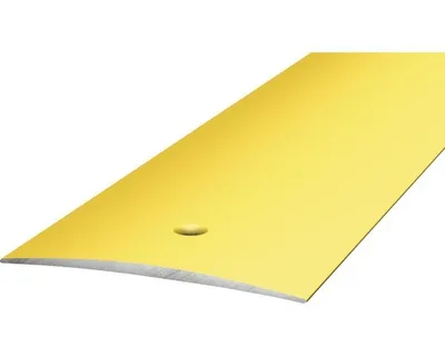 Produktbild von Prinz Übergangsprofil Alu gold gelocht 50 x 2700 mm