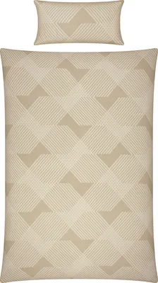 Produktbild von Looks by Wolfgang Joop Bettwäsche beige 1x 135x200 cm + 1x 40x80 cm