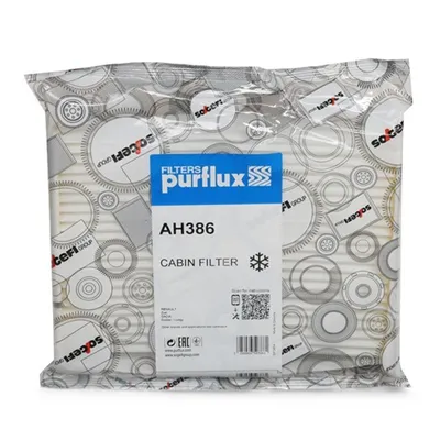 Produktbild von PURFLUX AH386 Innenraumfilter Pollenfilter für NISSAN Qashqai II (J11, J11) für DACIA Lodgy (JS) für RENAULT Zoe (BFM)