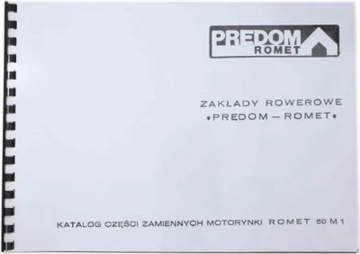 Produktbild von Romet Motorynka 50-M-1 Ersatzteilkatalog