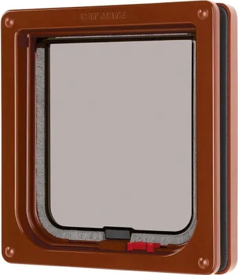 Produktbild von Karlie - Lockable Cat Flap - Brown, 50071714