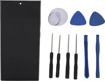 Imagen del producto de Pantalla de reemplazo para S24 Ultra Professional, pantalla TFT, kit de montaje para digitalizador táctil con herramientas de reparación, versión estadounidense
