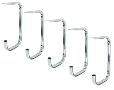 Produktbild von Alberts 5 x Deckenhaken gebogen galvanisch blau verzinkt, Höhe 255 mm, Tiefe 150 mm