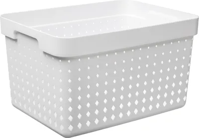 Image de plast team Panier de rangement SEOUL BASKET L blanc