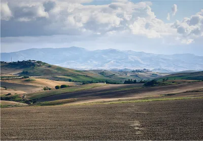 Produktbild von Fototapete Landschaft Landschaft Natur - 250x175 cm - Vliestapete Wohnzimmer Schlafzimmer - Vlies Fototapete Braun - 16058VX5