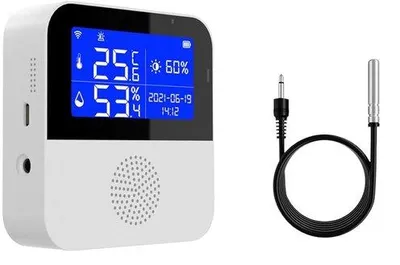 Immagine prodotto di Sensore esterno di temperatura e umidità Wi-Fi con sonda