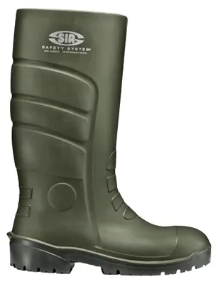 Produktbild von Sir Safety Sicherheitsstiefel S5 Polyurethanmit Stahlkappe rutschfest grün, 42, GRÜN