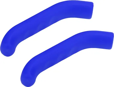 Image de Cryfokt Couvre-leviers de frein, accessoires de vélo, protection de leviers de frein de vélo, poignées de frein, pour vélo de course, VTT (bleu)