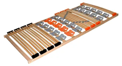 Produktbild von 7-Zonen-Federholzleisten-Tellerlattenrost KombiFlex 140 x 200 cm