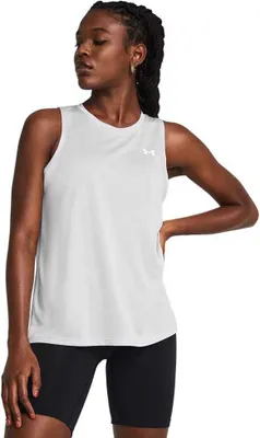 Produktbild von Under Armour Tech Twist ärmelloses T-shirt Weiß 2XL Frau Weiß 2XL
