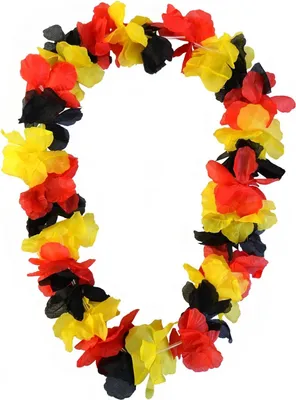 Produktbild von 10 x Hawaii Ketten - Deutschlandfarben