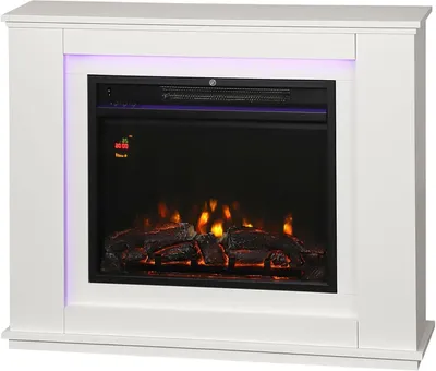Immagine prodotto di Stufa elettrica - Riscaldatore elettrico - Camino elettrico decorativo - Camino a legna - Camino decorativo