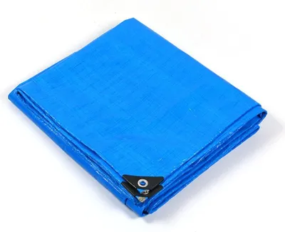 Obrázok produktu pre INF Modrá PE plachta nepremokavá dvojvrstvová 200 x 300 cm a 300 x 400 cm L