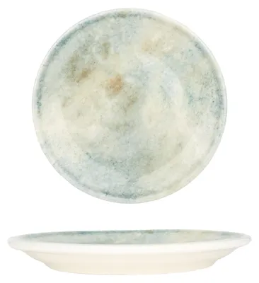 Image de Assiette à dessert en porcelaine de Kütahya - Earth - Porcelaine - 17 cm