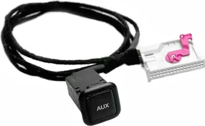 Produktbild von Original Kufatec AUX IN Klinke Nachrüst-SET Interface für Audi Radio Navi RNS-E