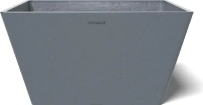 Produktbild von POTS&MORE Pflanztopf Prismo bowl 31 (ø 31 cm, Grau, Höhe 16,3 cm)