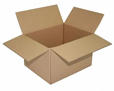 Produktbild von 25x Faltkarton  280x220x180mm 1-wellig Dickwelle braun