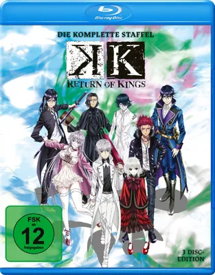 Produktbild von K - Return of Kings - Die komplette zweite Staffel (3 Blu-rays)