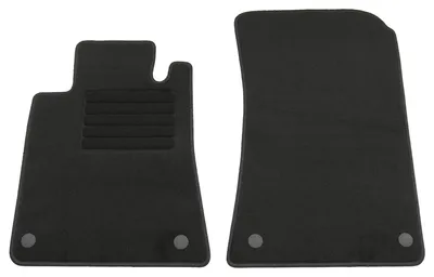 Fußmatten-Set für Mercedes SLK R171, 03/2004-02/2011, 2-teilig, Schwarz