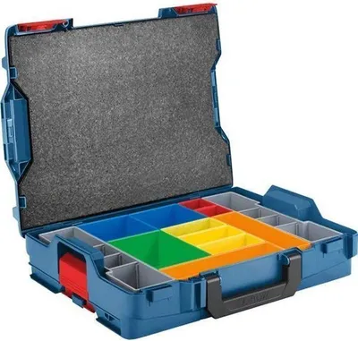 Immagine prodotto di Valigetta da trasporto, Bosch Professional L-BOXX 102, 12 scomparti, flessibile, compatibile con Sortimo