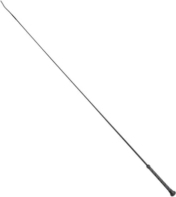 Productafbeelding van Dressuurzweep - Paardenzweep Rijzweep - Paardrijden - Rubberen anti-slip grip - 110 cm - Zwart
