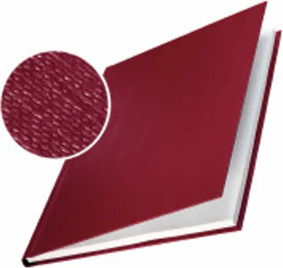 Produktbild von Buchbindemappe Leitz Hardcover Classic bordeaux 10 - 35 Blatt