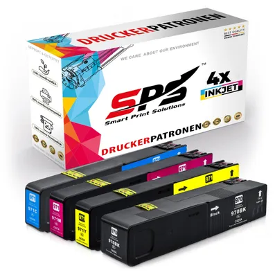 Produktbild von 970XL Tintenpatrone Kompatibel für HP Officejet Pro X 551 | Mehrfarbig