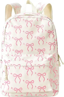 Produktbild von Rucksack mit Schleife, rosa, für Schule