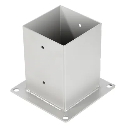 Immagine prodotto di TolleTour Manicotto avvitabile Pali quadrati Supporto per pali Ancoraggio per pali quadrati 4 pezzi 90*90 mm