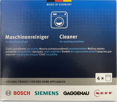 Produktbild von Reiniger Set Bosch Siemens 00311929 4x200g für Waschmaschine