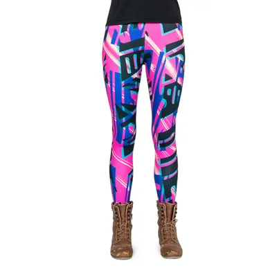 Produktbild von cosey - Neon Line Leggings (Einheitsgröße) - Design Cyber City