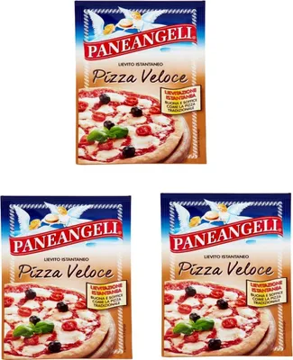 Produktbild von 3x Paneangeli Lievito istantaneo Pizza veloce istant hefe Mischung kuchen 26g