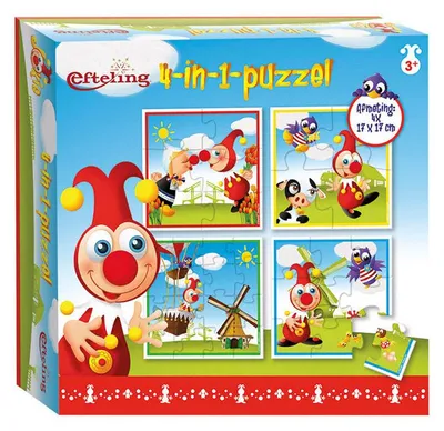Obrázek produktu pro 4v1 Puzzel Jokie, 16st.
