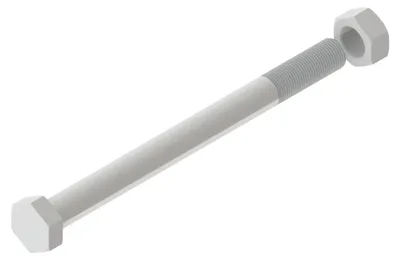 Produktbild von Befestigungsmaterial für Zaunserie Osmo Forsdal
