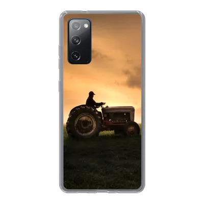 Produktbild von MuchoWow® Handyhülle Schutzhülle Hülle für Samsung Galaxy S20 FE Traktor - Landwirt - Nebel Silikon Softcase Handy Hülle - Abdeckung