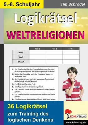 Produktbild von Logikrätsel Weltreligionen