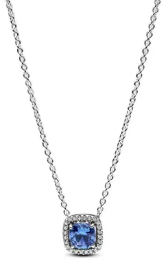 Imagen del producto de Collar Pandora para mujer, de plata de ley, con circonitas