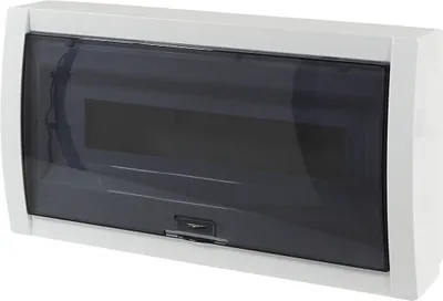 Zdjęcie produktu dla Skrzynka bezpiecznikowa Skrzynka rozdzielcza natynkowa Mała skrzynka rozdzielcza IP40 18 modułów