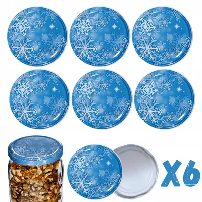 Produktbild von Wamar-Sosenka Twist-Off Deckel 82mm Mehrfarbig 6 Stück PZH-