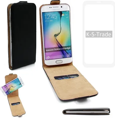 Produktbild von K-S-Trade® Schutz-Hülle Handy-Hülle kompatibel mit Xiaomi Redmi Note 9 Flipstyle 360° Smartphone Tasche, schwarz, Case Flip cover
