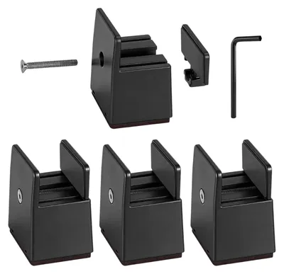 Image de Supports réglables pour meubles, hauteur 5 cm, lot de 4