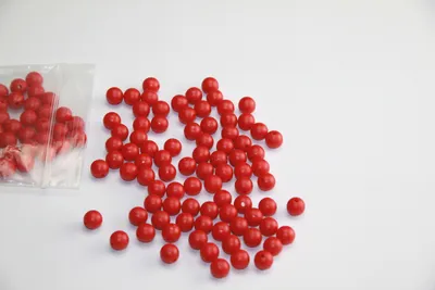 Produktbild von 100 Rote Ersatzkugeln für Zahlenzerlegungsbox | RE-Plastic® Splitbox