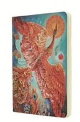 Produktbild von Paperblanks Feuervogel, Muster, Rot, A5, 80 Blätter, 100 g/m², Liniertes Papier