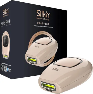 Produktbild von Silk'n Infinity Fast, Beige, Home pulsed light (HPL), 3 cm², Alle Farben, Alle Hauttöne, AC